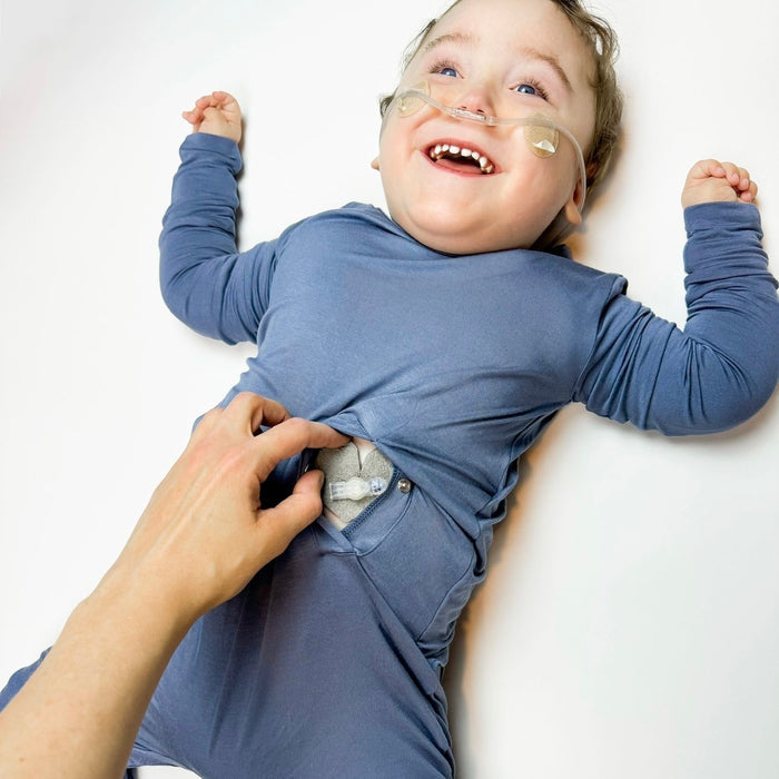 Storm Adaptive Tube Access Day to Night Romper Luxe Edition | Cotton Bamboo Blend