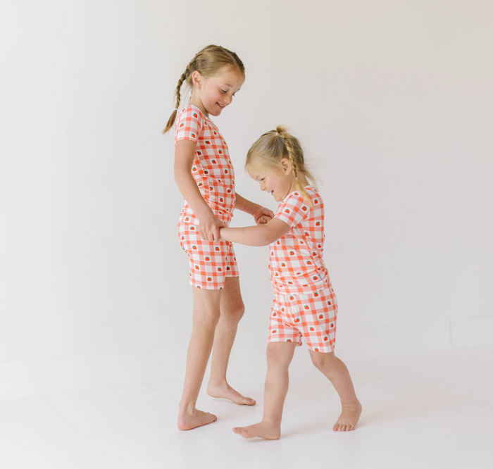 Strawberry Shortcake Two Piece Kid's Short Jammie Set (6-12/14)