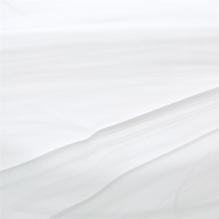 Striations White Flare Vase