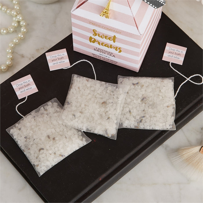 Sweet Dreams Lavender Scented Bath Salt in Gift Box (Set of 6)