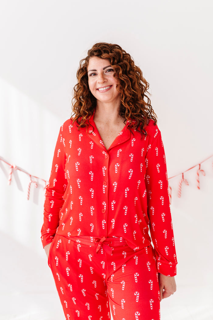 Sweet & Stripey Ribbed Mama Lounge Set