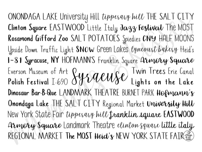 Syracuse, NY Tumbler