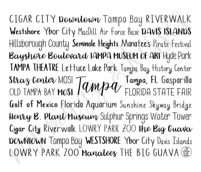 Tampa, FL Travel Mug