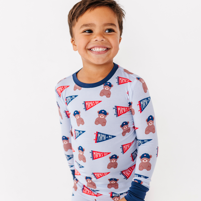 Team Mama  Kids Pajamas - Long Sleeve