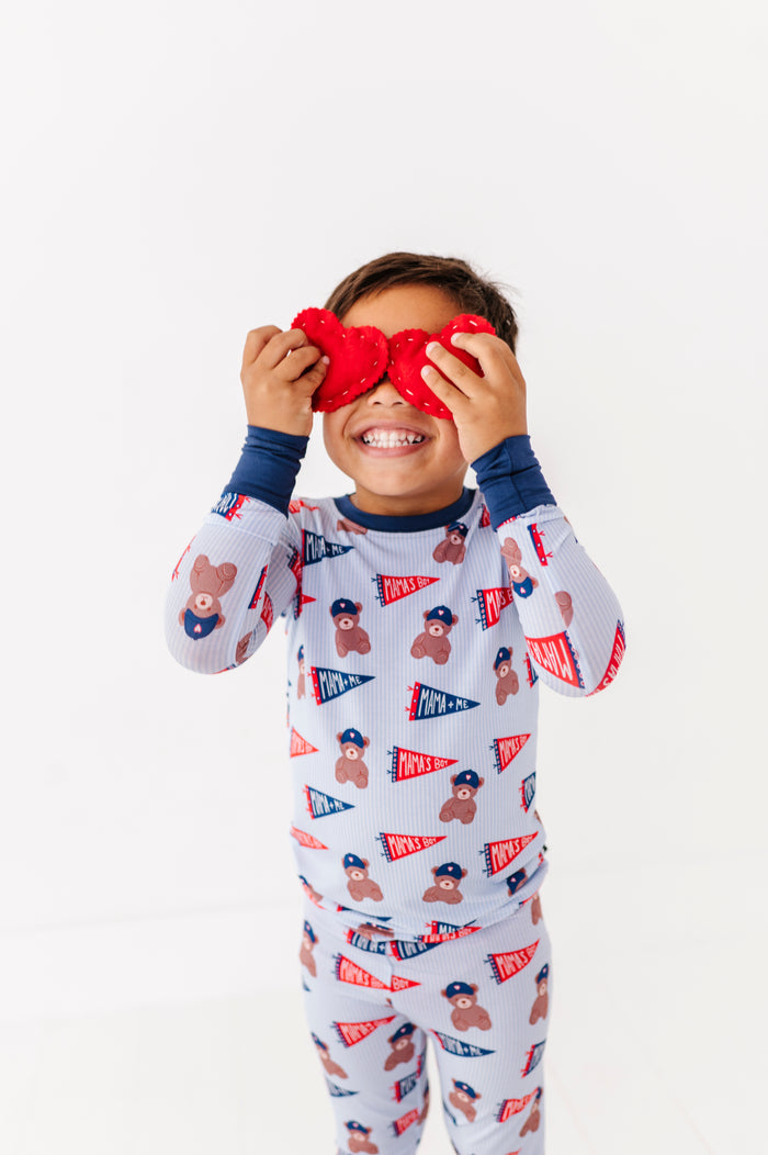 Team Mama  Kids Pajamas - Long Sleeve