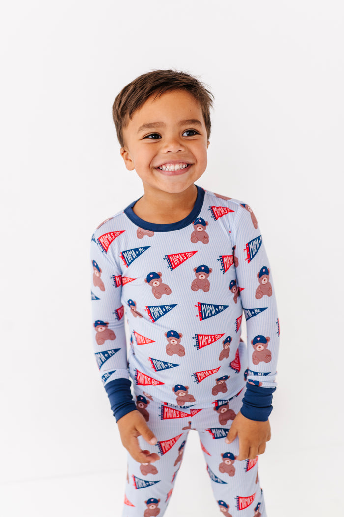 Team Mama  Kids Pajamas - Long Sleeve