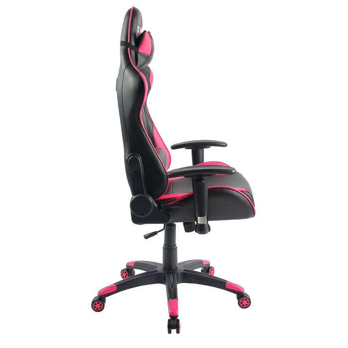 Techni Sport Home Office Racing Style PC Gaming Chair - Pink