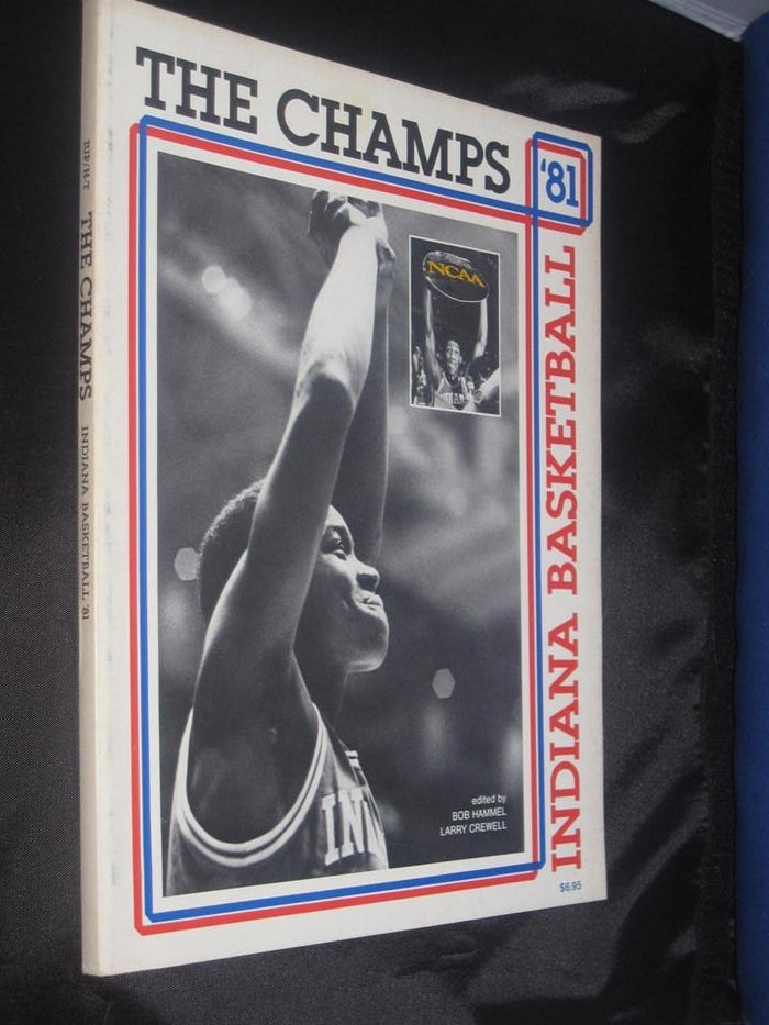 The Champs Indiana University Oversized Bob Hammel Paperback Book - Vintage Indy Sports