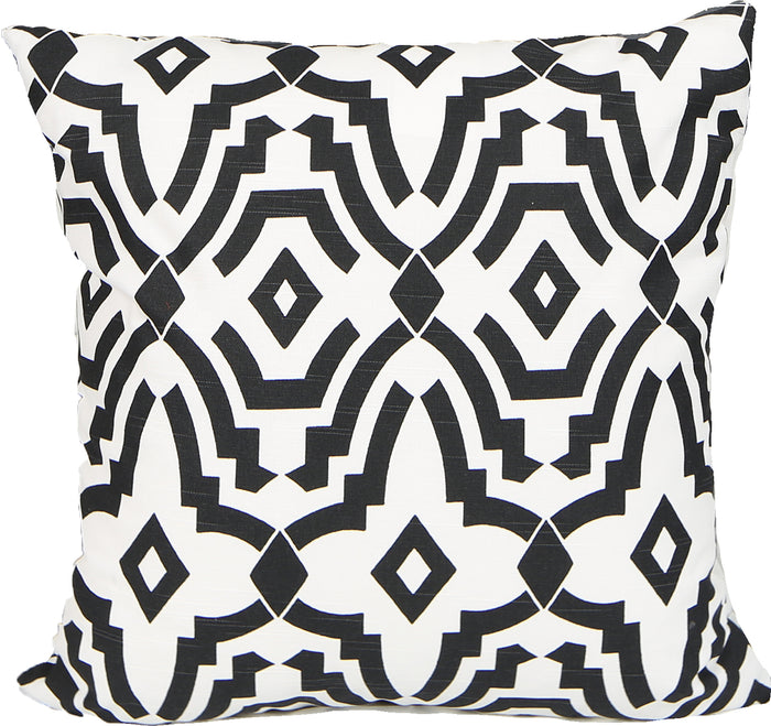 Totem Black Indoor Pillow
