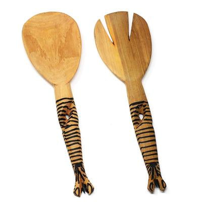 Twisted Zebra Serving Set