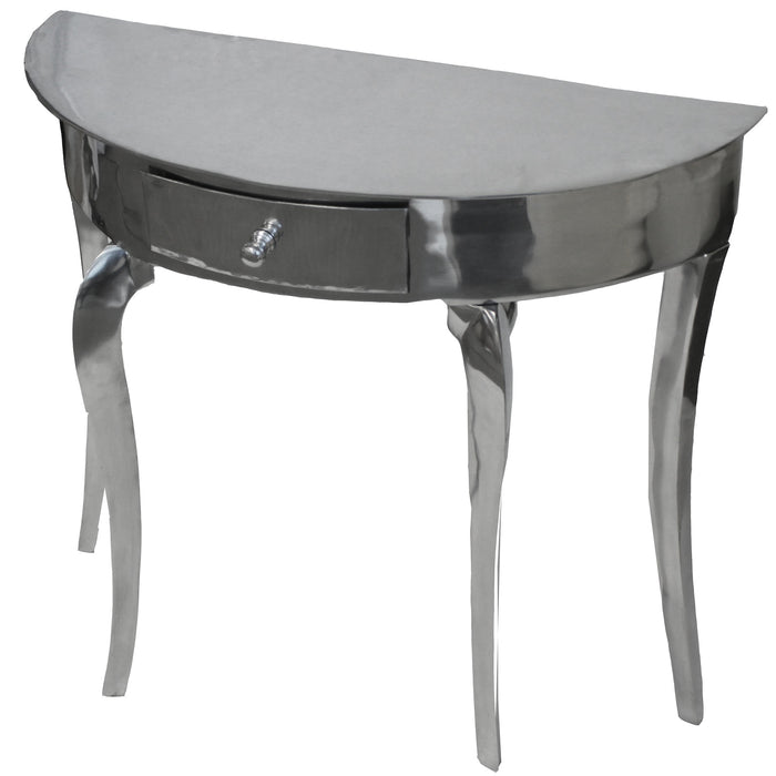 Urban Design 28" Aluminum Console Accent Table