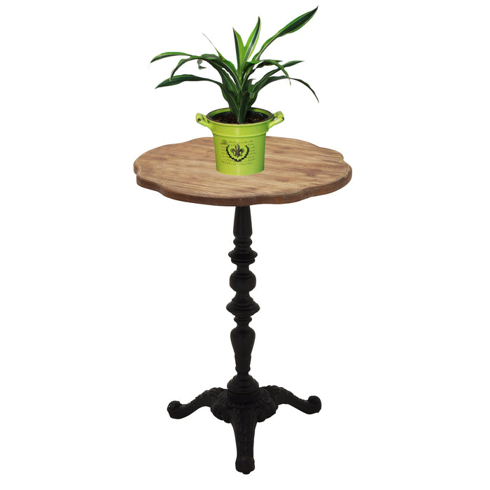 Urban Design 28" Rustic Wood Accent Table