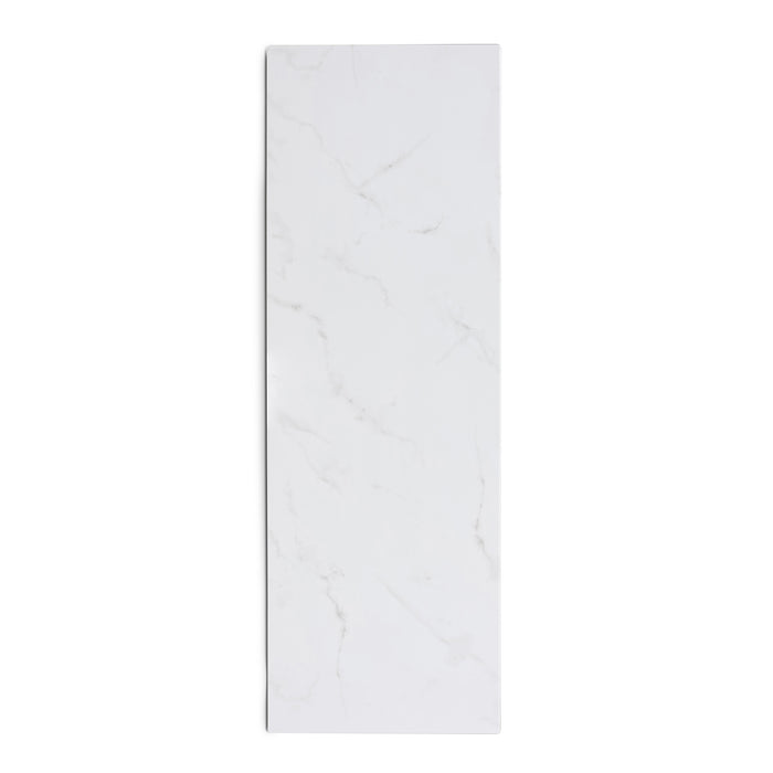 Urban Designs Remminth Faux Marble Metal Console Table - Brushed Gold