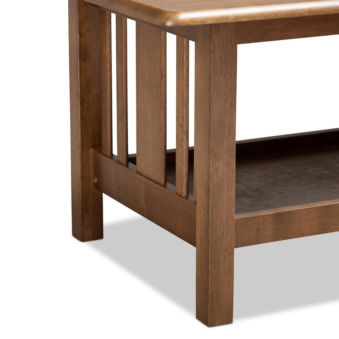 Urban Designs Ripley Rectangular Wood Coffee Table - Brown