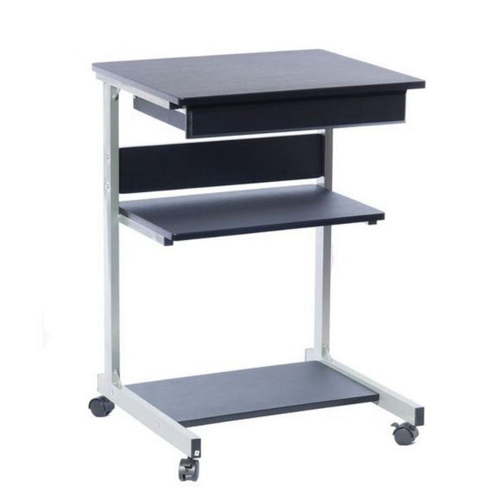 Urban Designs Rolling Laptop Cart with Storage