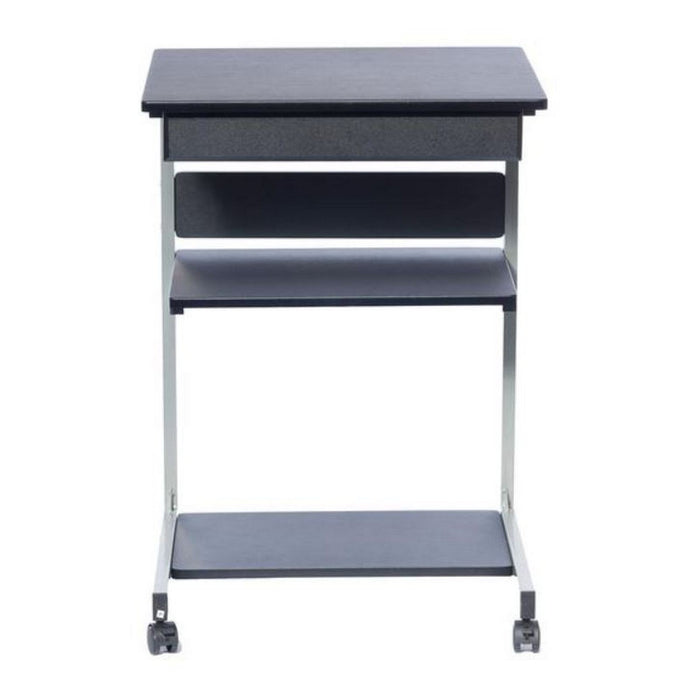 Urban Designs Rolling Laptop Cart with Storage