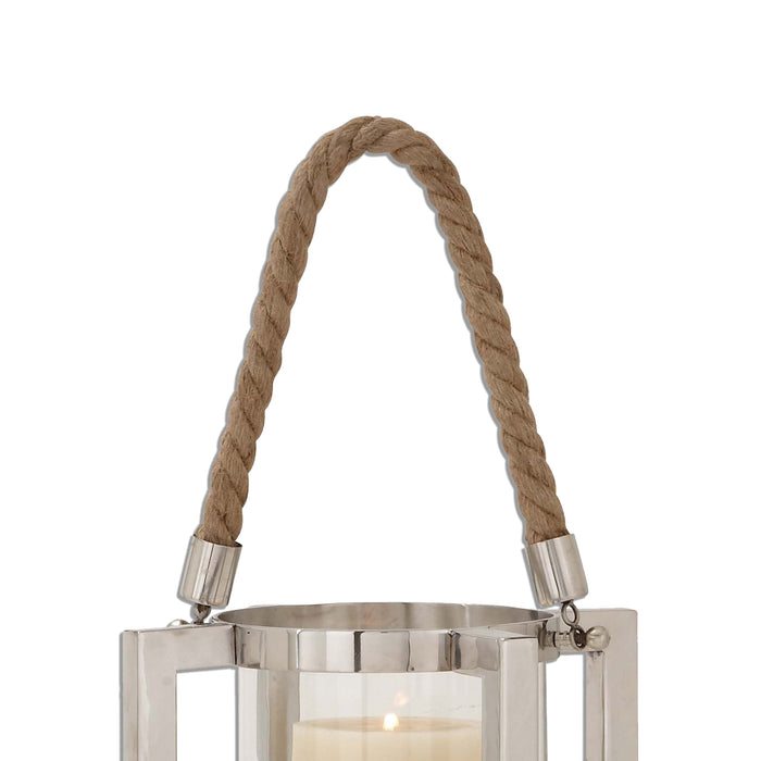 Urban Designs Steel Lantern Candle Holder