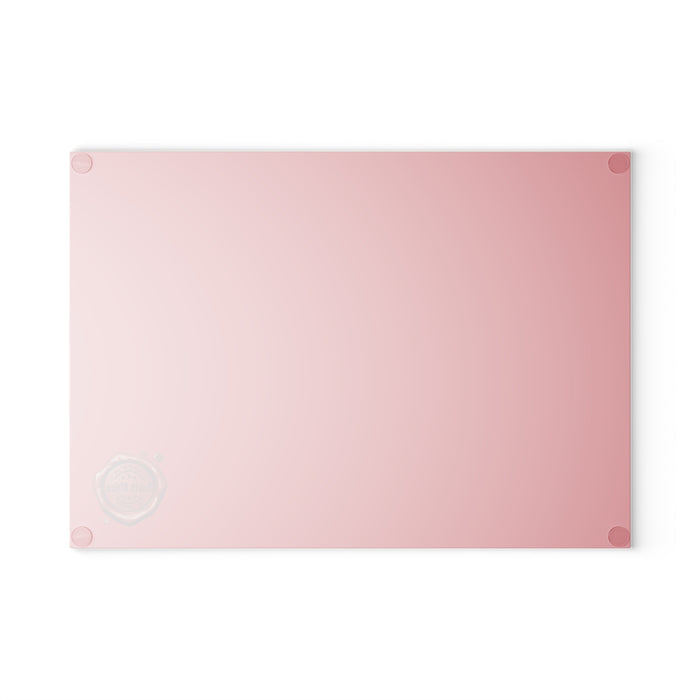 Wax Stamped SA Glass Cutting Board
