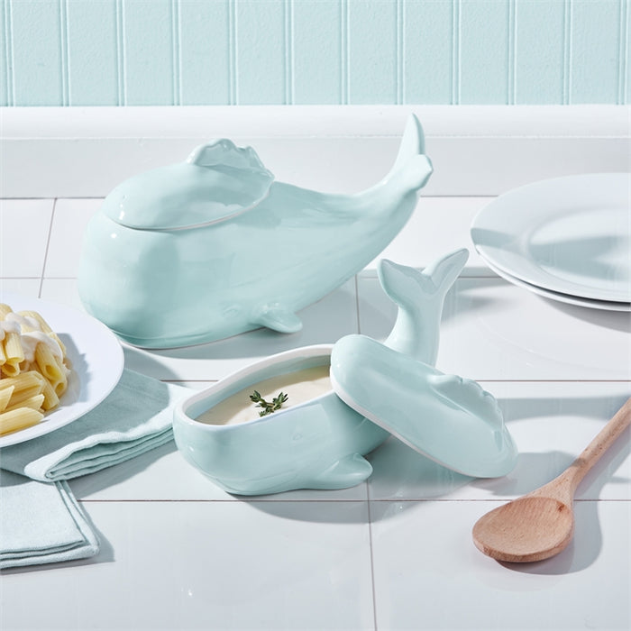 Whale Serving Dish with Lid