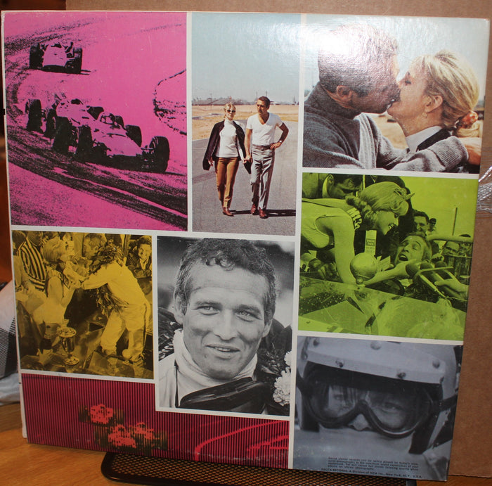 Winning Soundtrack 33 1/3 LP, Indianapolis 500, Paul Newman