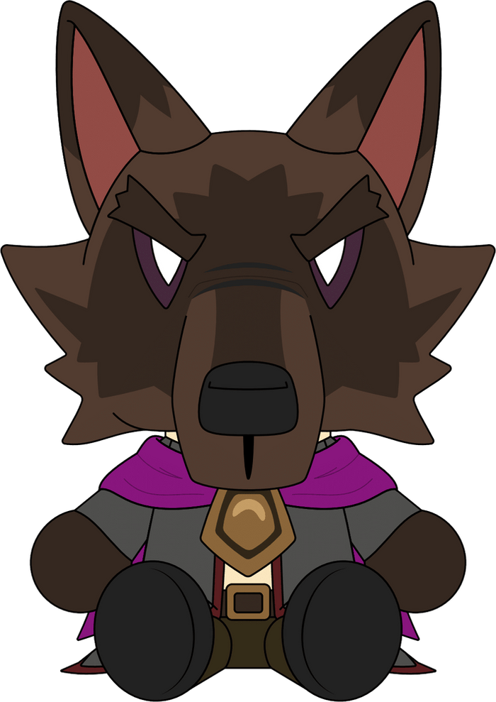 Wolfkin Student Plush (9in)