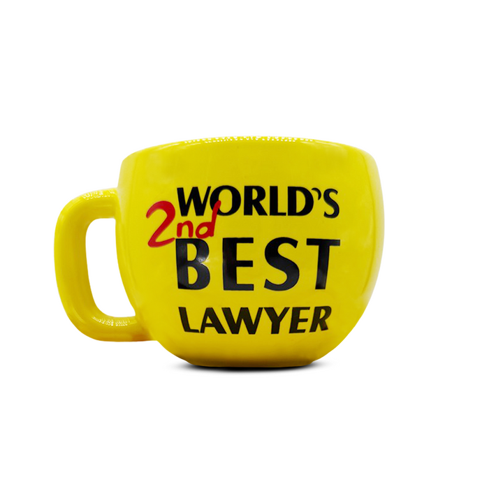World's 2nd Best Lawyer Mug